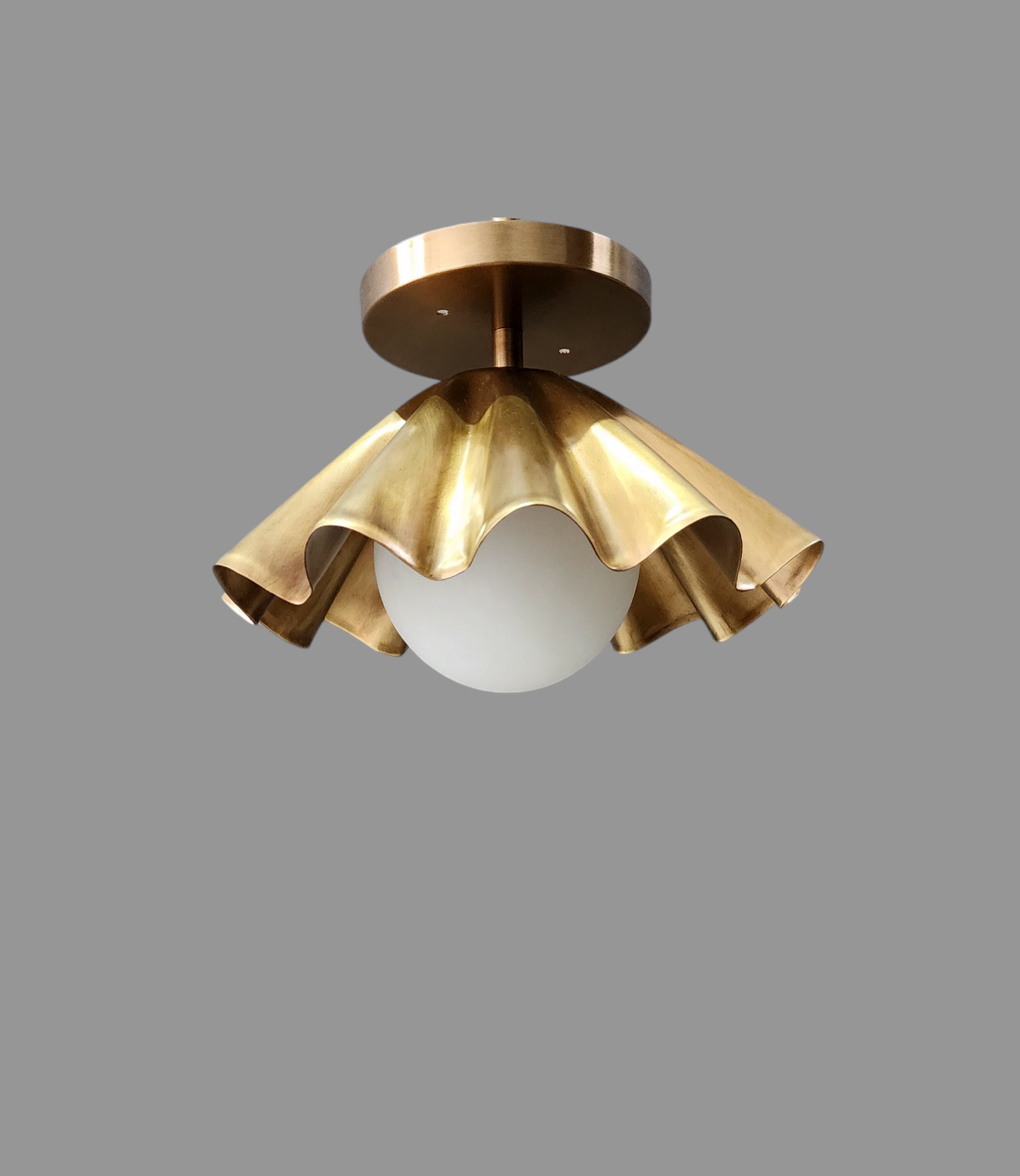 Handcrafted Brass Wall Lamp Timeless Elegance for Your Home