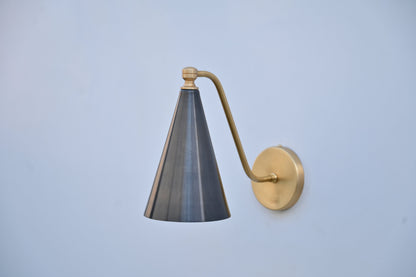 Handmade Ceramic Lamp Shade – Single Light Fixture – Boho Mid-Century Modern Decor – Earthy Textured Pottery