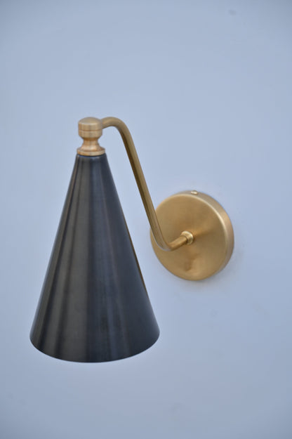 Handmade Ceramic Lamp Shade – Single Light Fixture – Boho Mid-Century Modern Decor – Earthy Textured Pottery