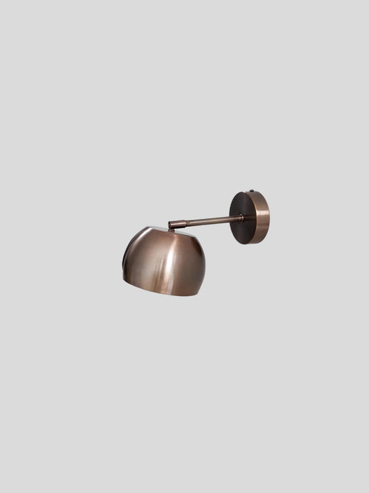 Brass Sputnik Pivot Wall Sconce: Stilnovo Style Light Fixture