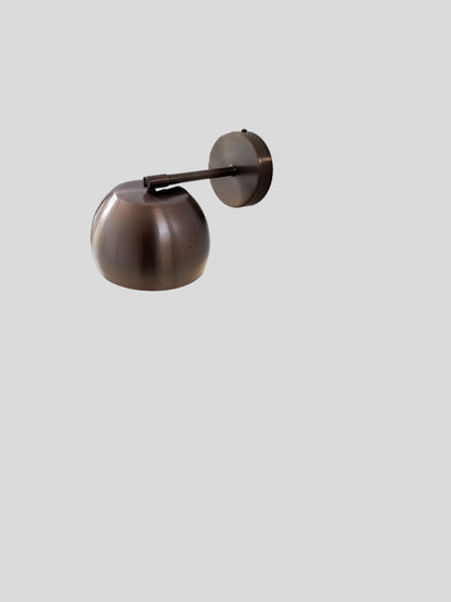 Brass Sputnik Pivot Wall Sconce: Stilnovo Style Light Fixture