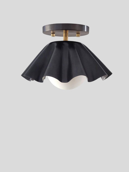 Minimalist White Drum Pendant Light: Scandinavian Fabric Shade Ceiling Fixture