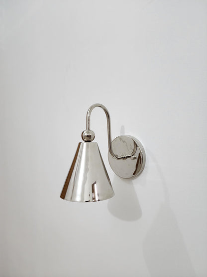 Handcrafted Mid-Century Brass Wall Sconce - Sputnik Starburst Light